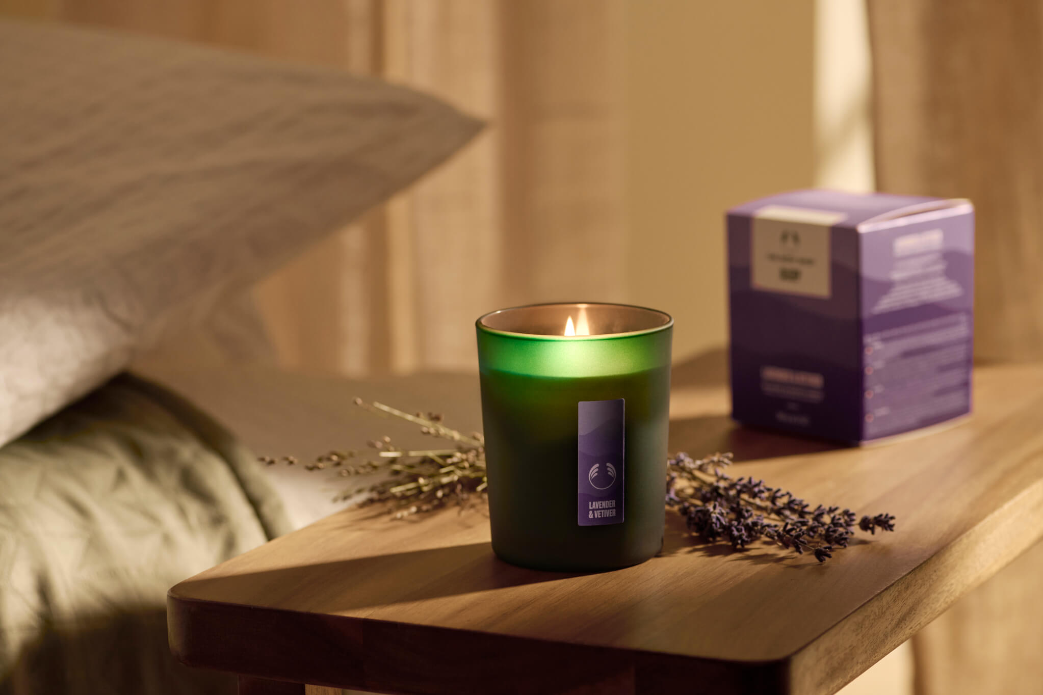 Cosmética Natural Cruelty Free The Body Shop Chile Vela aromática Sleep