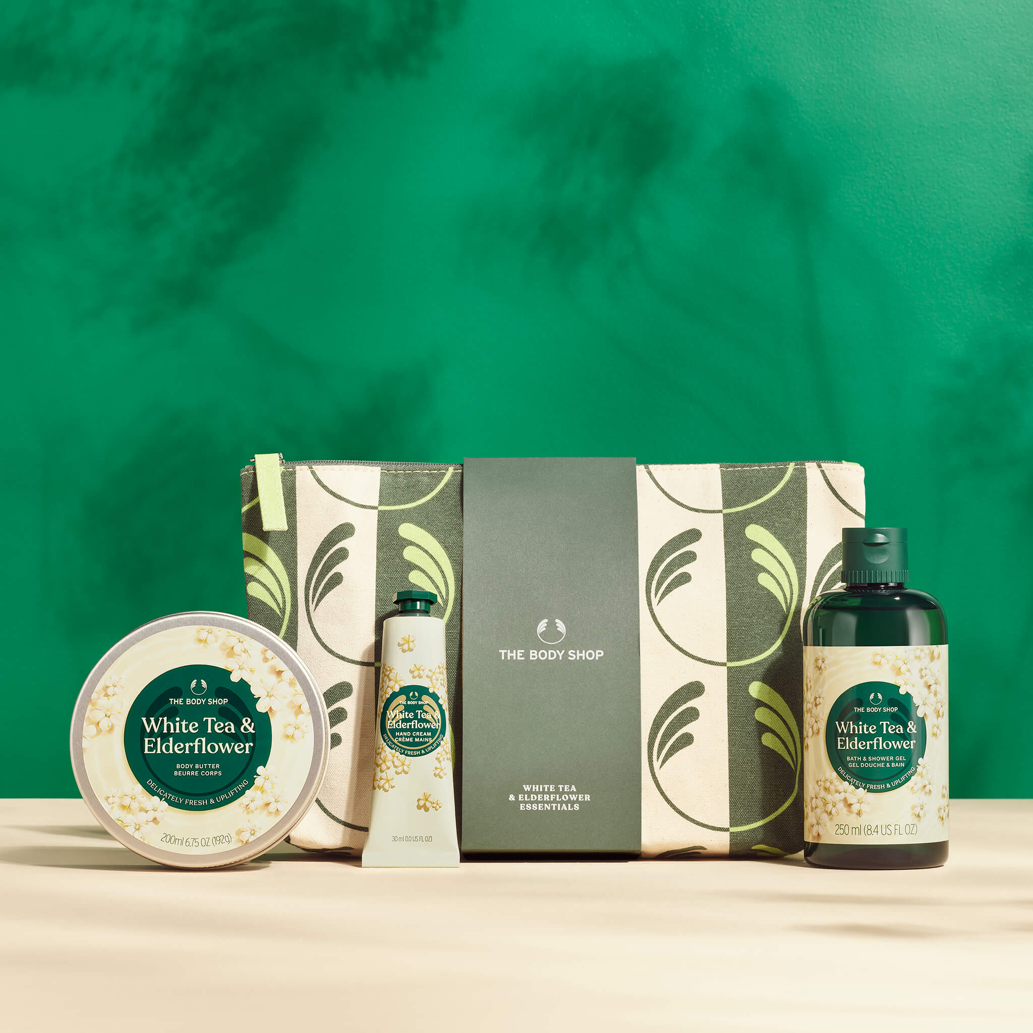 Set de Regalo Esenciales Té Verde y Flor de Saúco